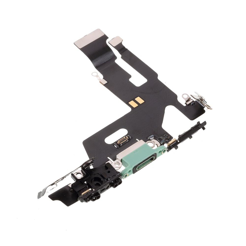 Charging Port Flex Cable Parts for Apple iPhone 11 6.1 inch (OEM Disassembly) - Green-2