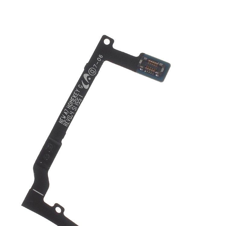For Samsung Galaxy A7 SM-A710F (2016) Home Button Flex Cable with Fingerprint Sensor (OEM Disassembly) - White-2