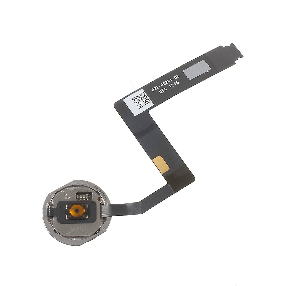 Home Button Fingerprint Sensor Flex Cable (OEM Disassembly) for iPad Pro 9.7 - Black-2
