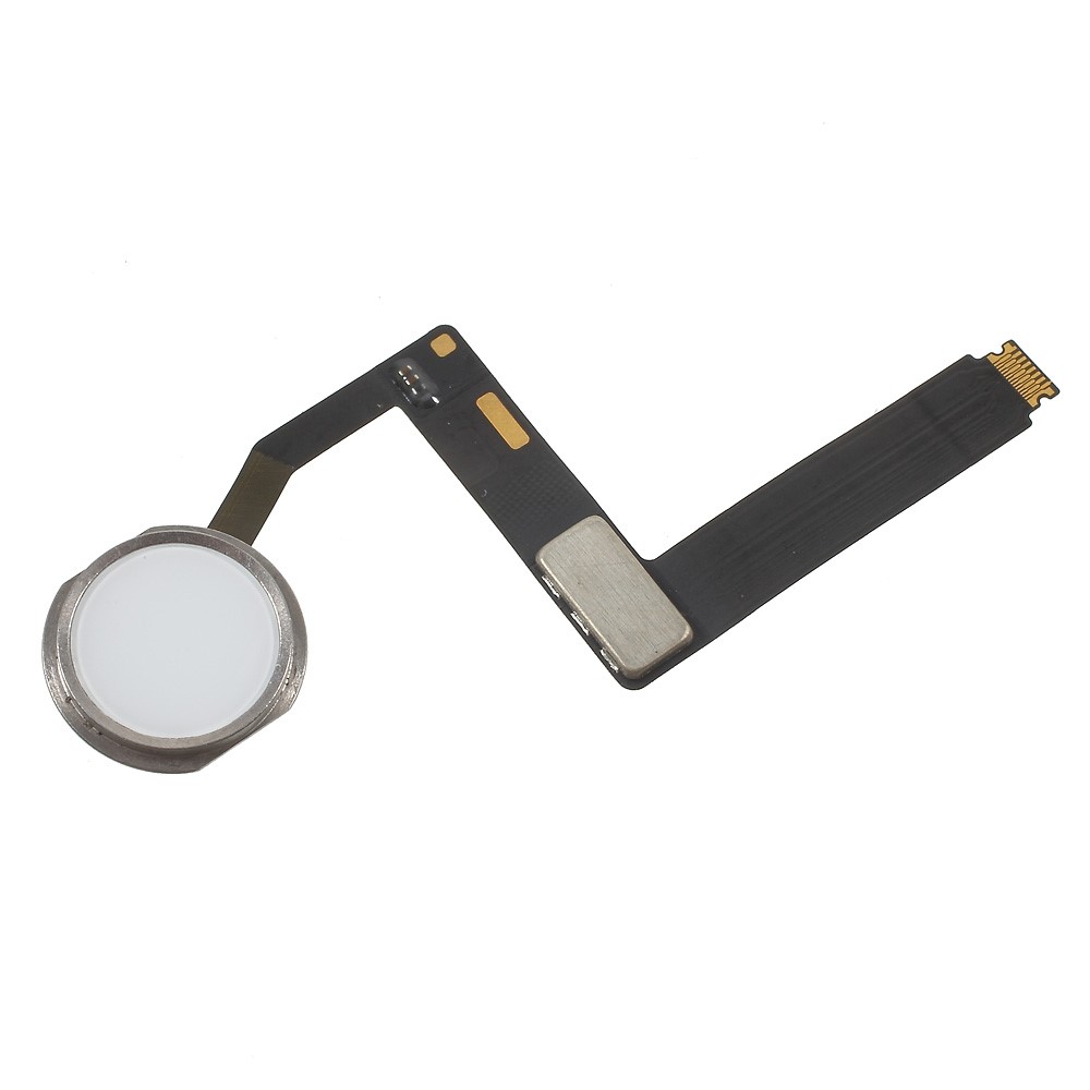 Home Key Flex Cable (OEM Disassembly) for iPad Pro 9.7 (No Fingerprint Identification Function) - Silver Color-1