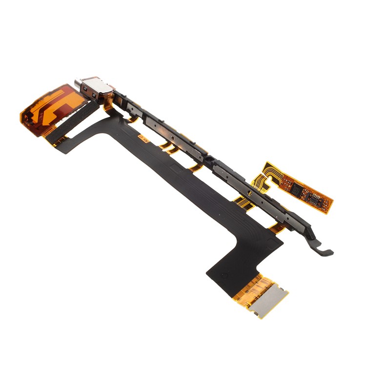Power & Volume Buttons Flex Cable Part for Sony Xperia X (OEM Disassembly)-2