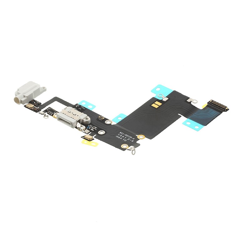 High Quality 1:1 Charging Port Flex Cable for iPhone 6s Plus 5.5 inch - White-1