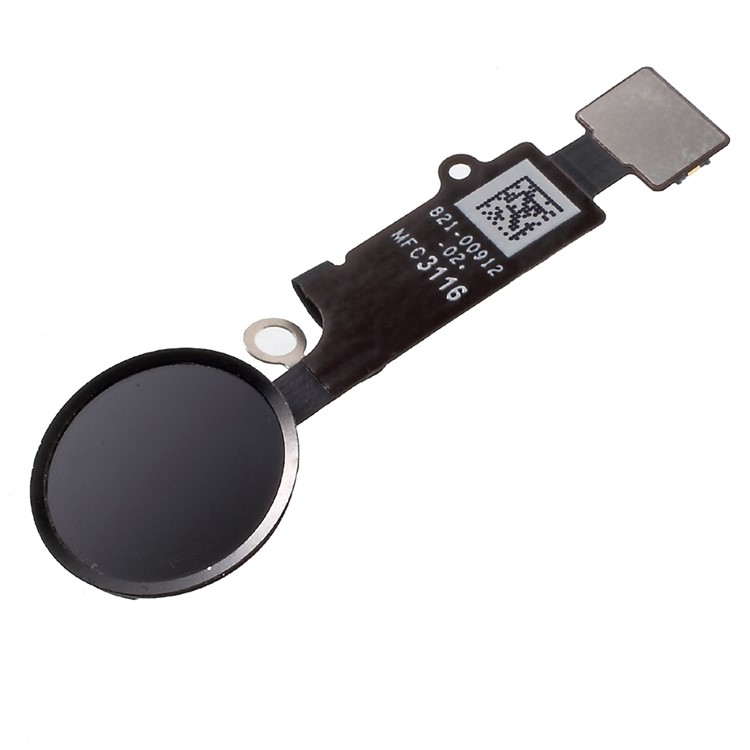 Home Return Button Flex Cable for iPhone 7 4.7 / 7 Plus 5.5 (OEM Material Assembly) - Black-1