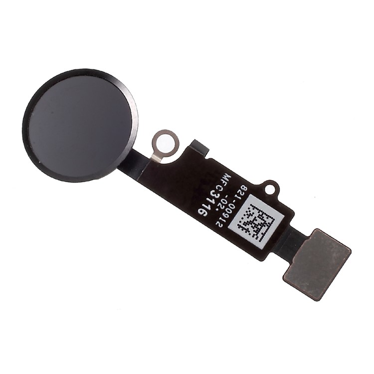 Home Return Button Flex Cable for iPhone 7 4.7 / 7 Plus 5.5 (OEM Material Assembly) - Black-2