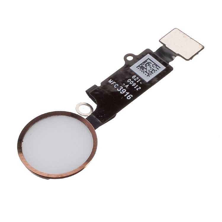 For iPhone 7 4.7 / 7 Plus 5.5 Replacement Home Button Flex Cable (OEM Material Assembly) - Rose Gold Color-1