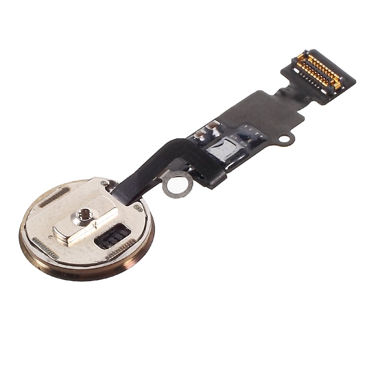 For iPhone 7 4.7 / 7 Plus 5.5 Replacement Home Button Flex Cable (OEM Material Assembly) - Rose Gold Color-3