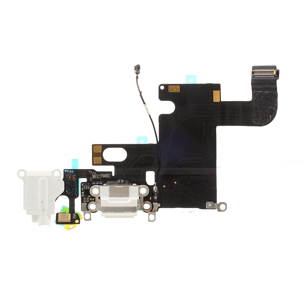 Charging Port Flex Cable Replace Part for iPhone 6 4.7 (Refurbished Disassembly) - White-3