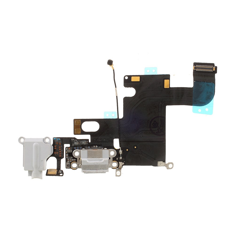 Charging Port Flex Cable Replacement for iPhone 6 4.7 (Refurbished Disassembly) - Light Grey-2