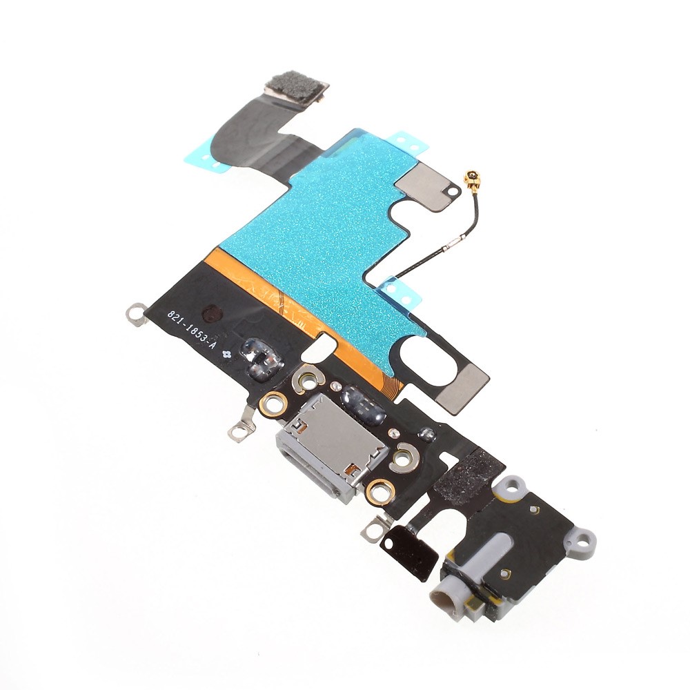 For iPhone 6 4.7 Charging Port Flex Cable Replace Part (Refurbished Disassembly) - Dark Grey-3