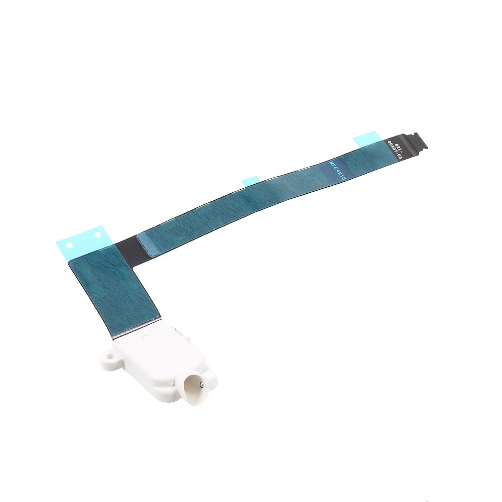 For iPad Pro 9.7 inch OEM Audio Earphone Jack Flex Cable Ribbon Replacement Part - White-2