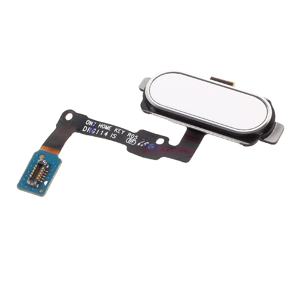 For Samsung Galaxy J7 Prime / On7 (2016) Fingerprint Home Button Flex Cable Part (OEM Disassembly) - White-2