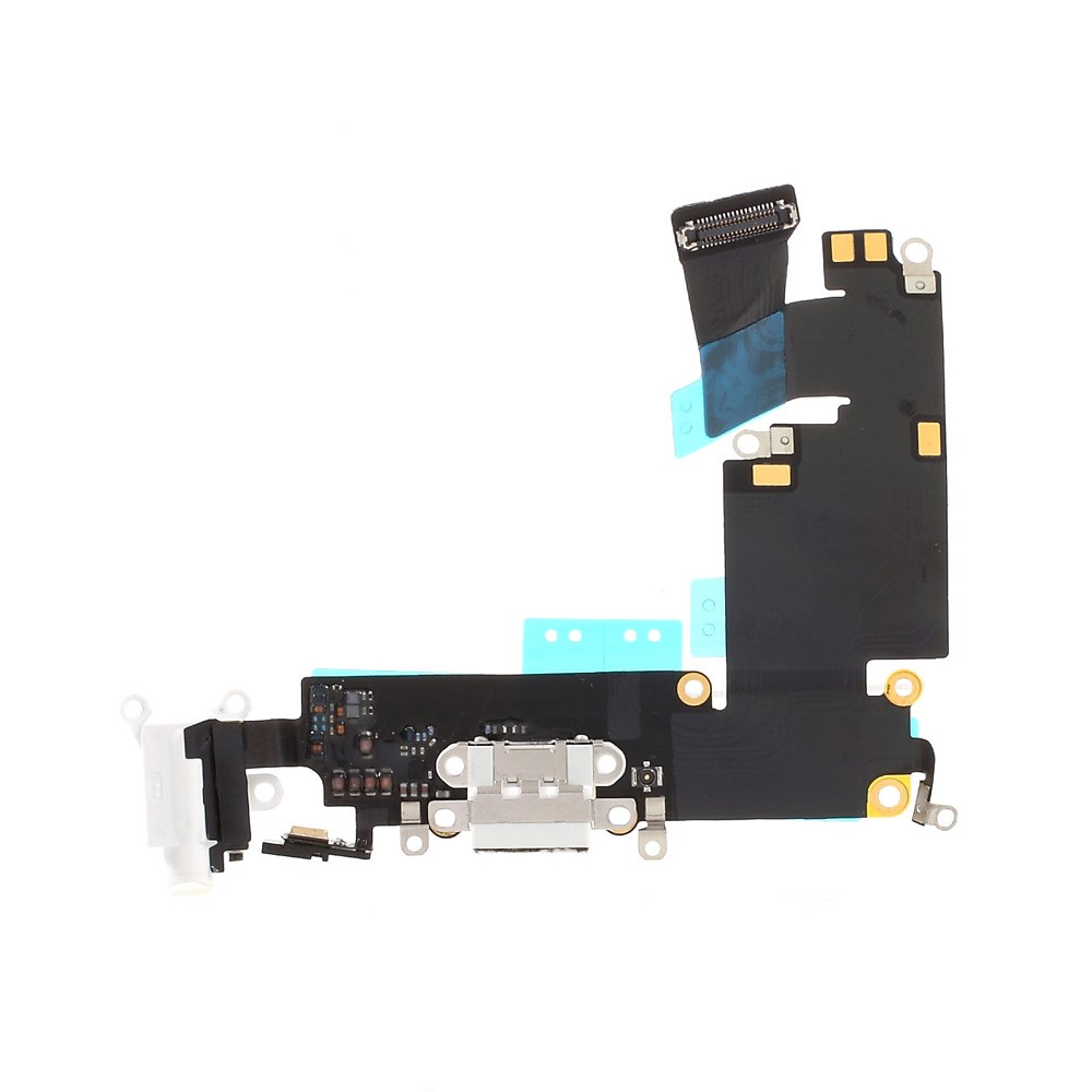 For iPhone 6 Plus 5.5 Charging Port Flex Cable Replace Part (Refurbished Disassembly) - White-3