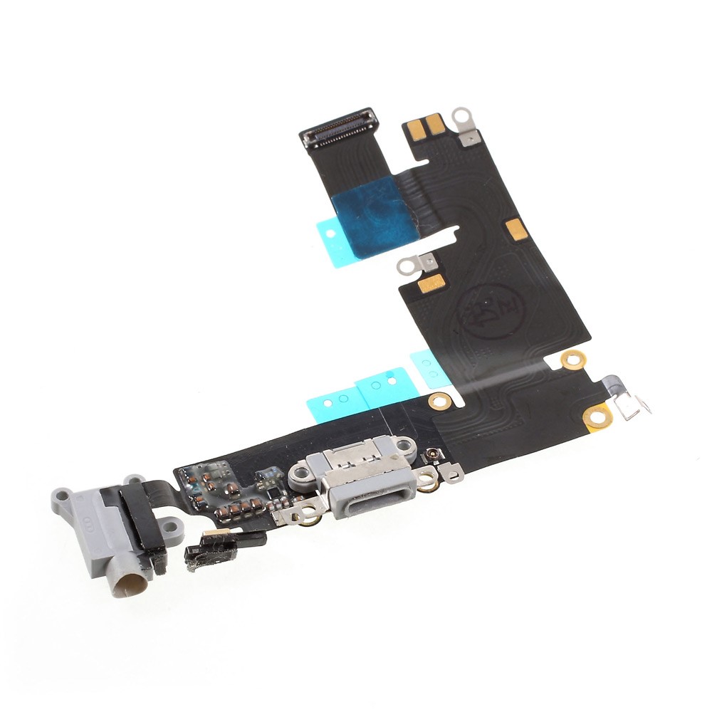 Charging Port Flex Cable Part for iPhone 6 Plus 5.5 inch (Refurbished Disassembly) - Dark Grey-1