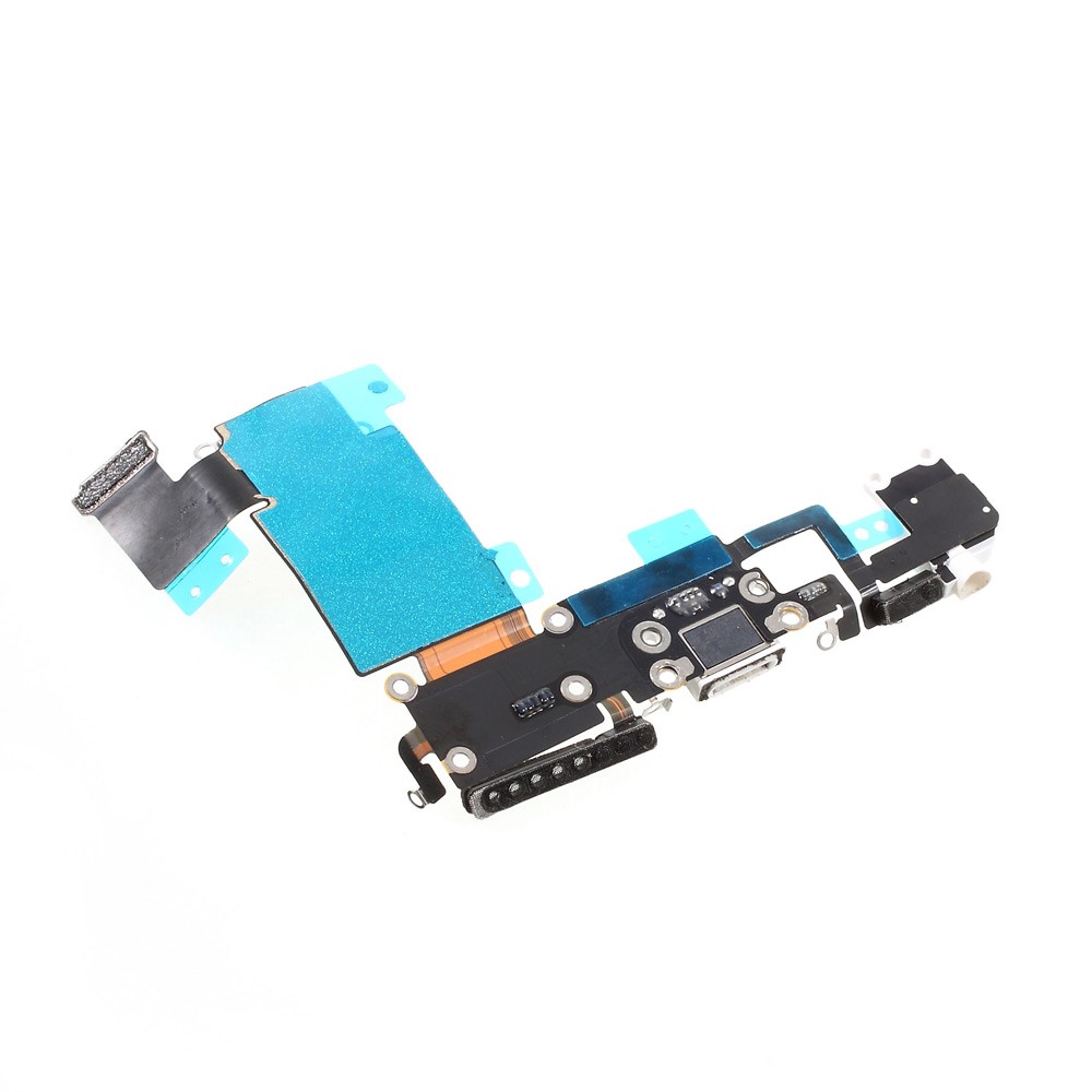 Charging Port Flex Cable Repair Part for iPhone 6s Plus 5.5 (Refurbished Disassembly) - White-2