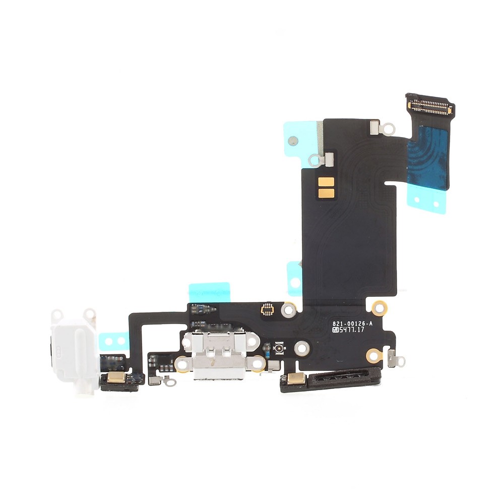 Charging Port Flex Cable Repair Part for iPhone 6s Plus 5.5 (Refurbished Disassembly) - White-3