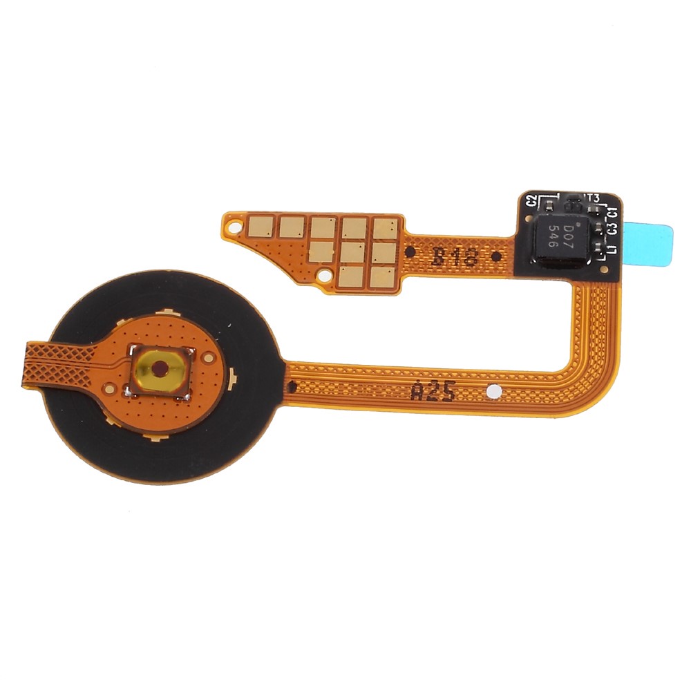 Кнопка Oem Home Flex Cable с Датчиком Отпечатков Пальцев Для LG G6 - Черный