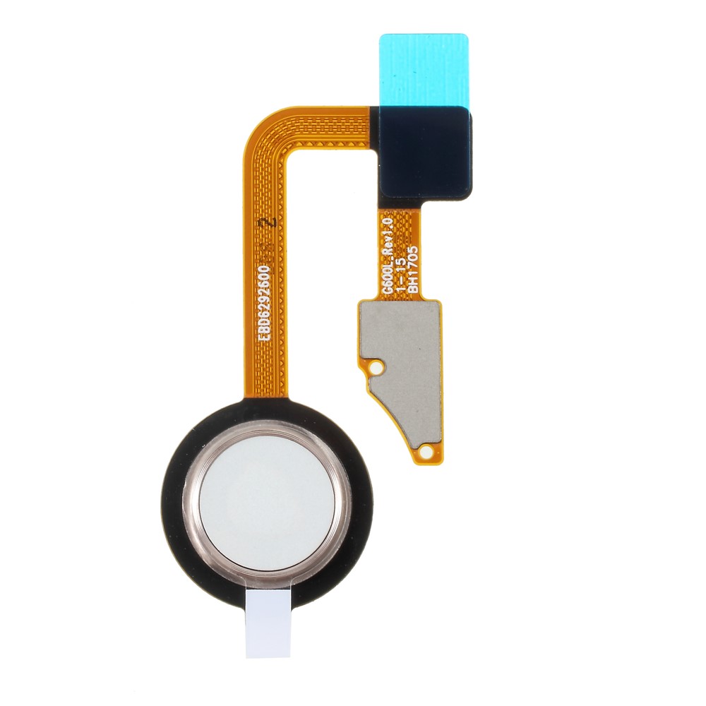 OEM Replacement Fingerprint Sensor Home Button Flex Cable for LG G6 - White-1