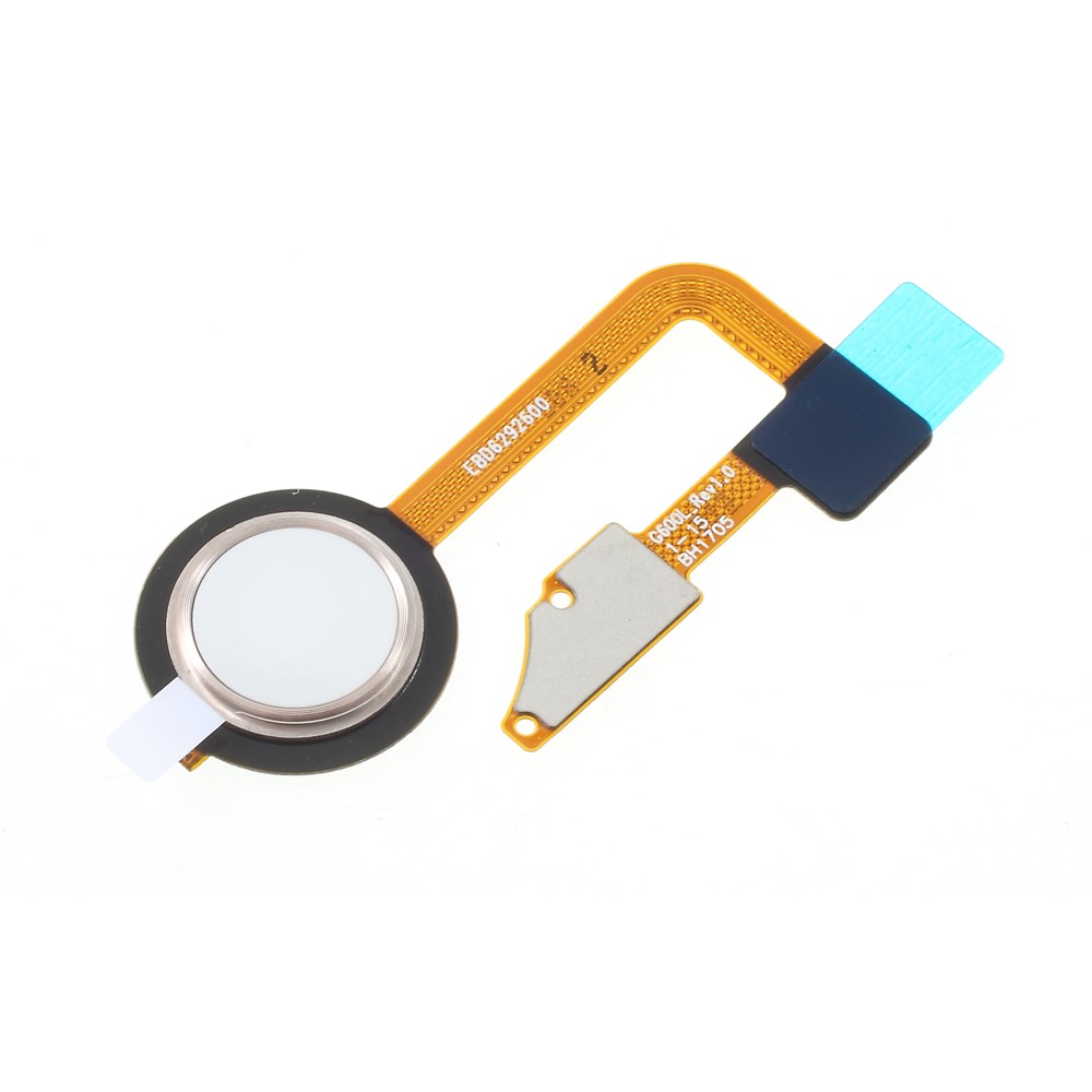 OEM Replacement Fingerprint Sensor Home Button Flex Cable for LG G6 - White-2
