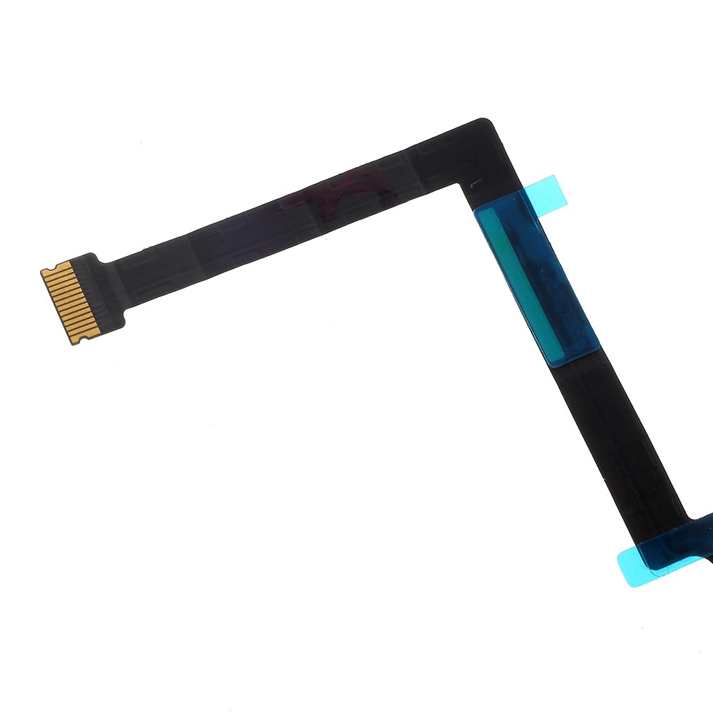 botón de inicio oem con cable flexible para ipad 9.7 (2017) / ipad 9.7 pulgadas (2018) - negro