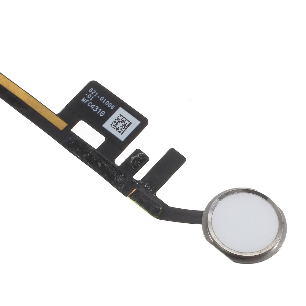 OEM Home Button with Flex Cable Replacement for iPad 9.7 (2017) / iPad 9.7-inch (2018) - Silver Color-3