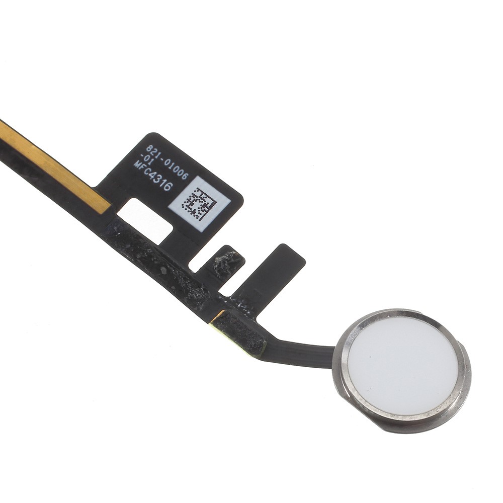 кнопка oem home с заменой flex cable для ipad 9.7 (2017) / ipad 9,7 дюйма (2018) - серебряный цвет