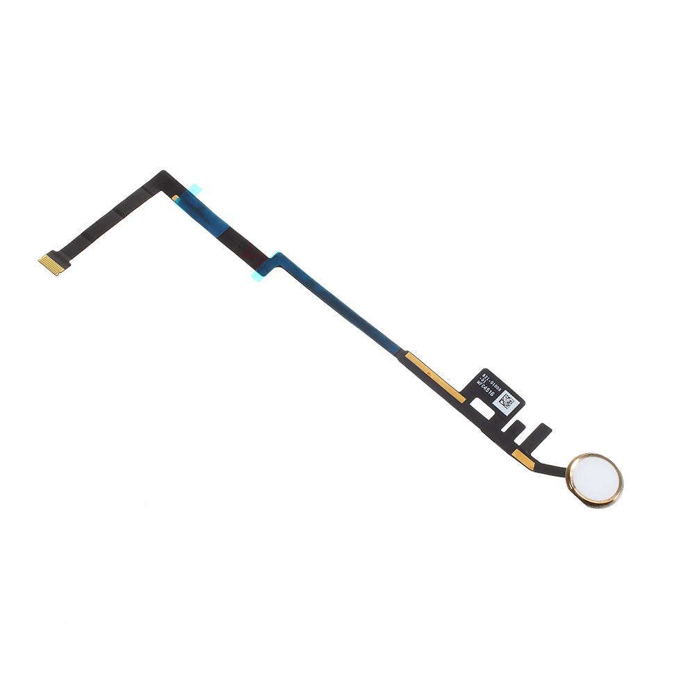 OEM Home Button with Flex Cable Parts for iPad 9.7 (2017) / iPad 9.7-inch (2018) - Gold Color-1