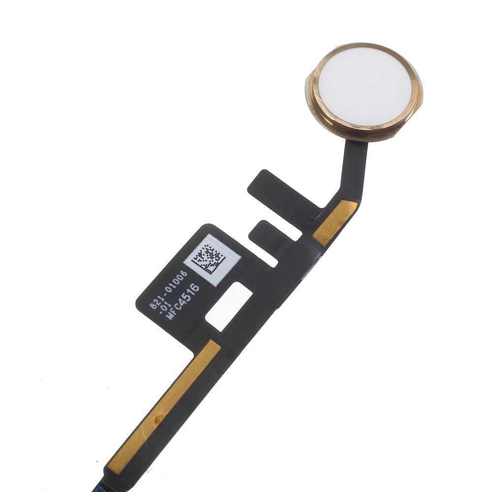 OEM Home Button with Flex Cable Parts for iPad 9.7 (2017) / iPad 9.7-inch (2018) - Gold Color-4