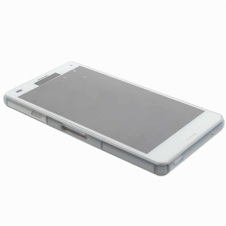 Para Sony Xperia Z3 Compact LCD y Conjunto de Digitalizador Con OEM de Carcasa Delantera - Blanco