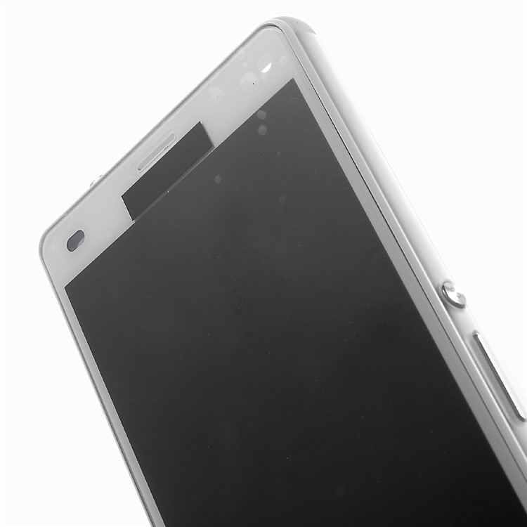 Pour L'écran LCD et Numériseur Compact Sony Xperia Z3 Avec OEM du Boîtier Avant - Blanche