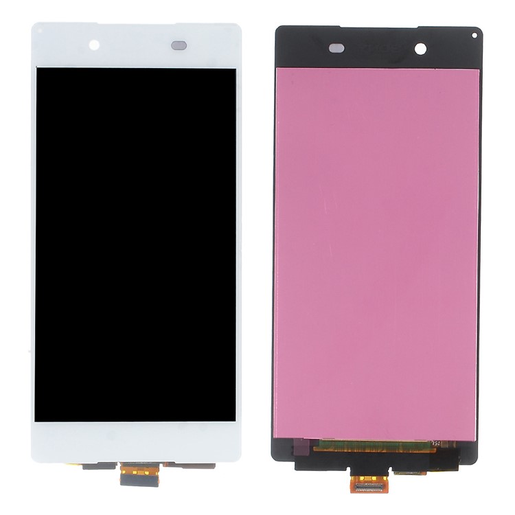 OEM LCD Screen and Digitizer Assembly Part for Sony Xperia Z3+ E6553 - White-1