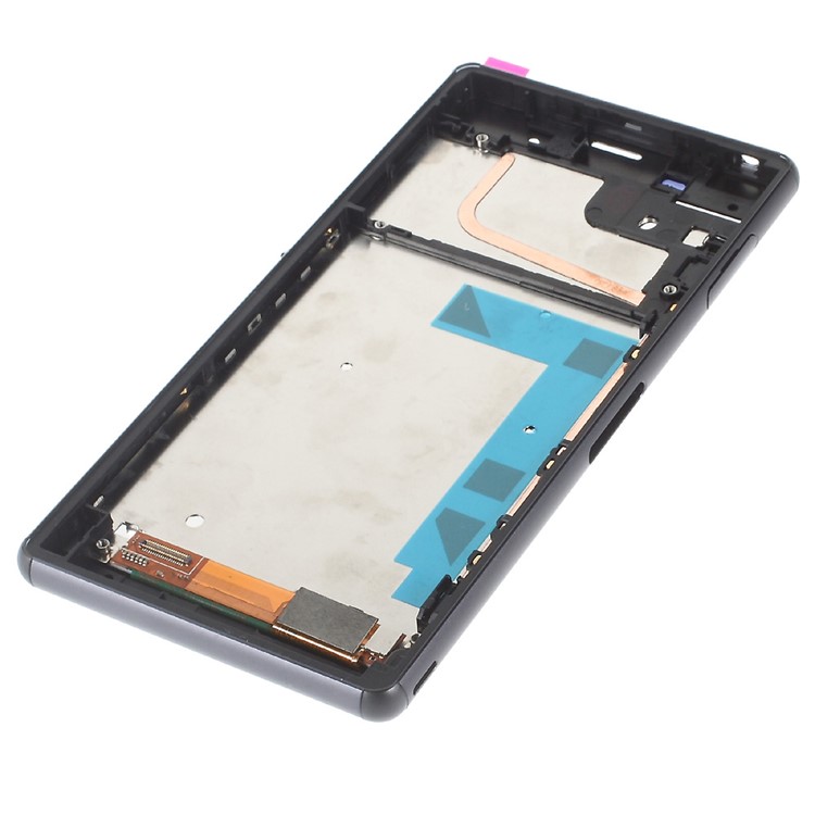 For Sony Xperia Z3 D6603 LCD Screen and Digitizer Assembly with Front Housing - Black-2