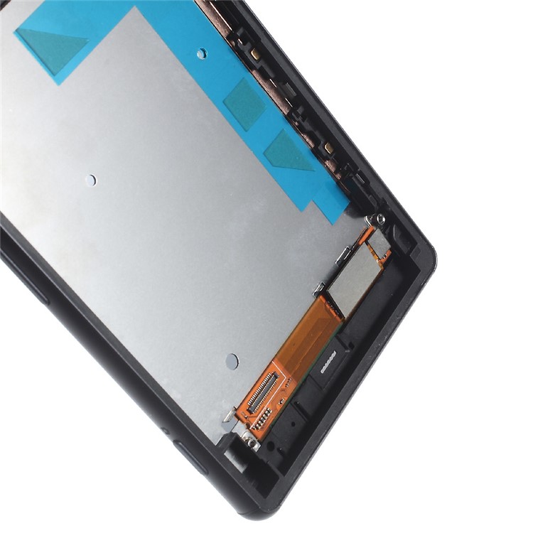 For Sony Xperia Z3 D6603 LCD Screen and Digitizer Assembly with Front Housing - Black-4