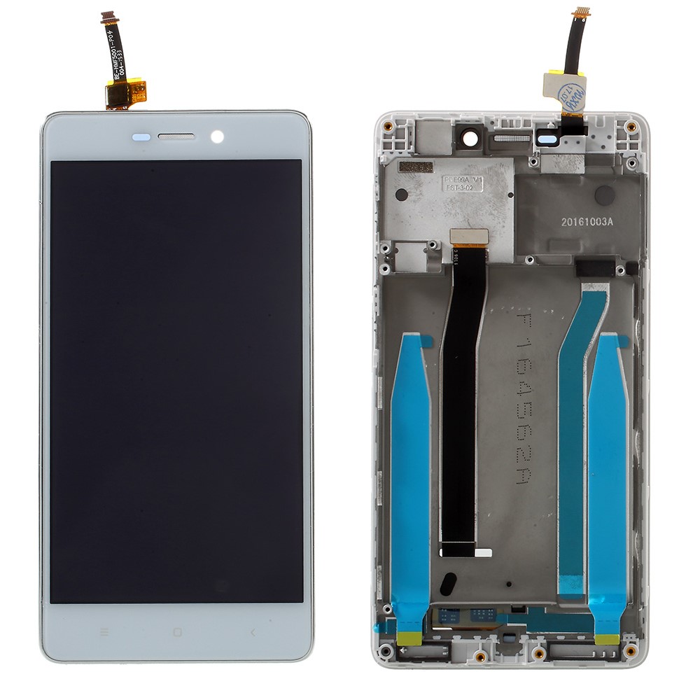 OEM LCD Screen and Digitizer with Assembly Frame Replacement for Xiaomi Redmi 3s - White-1