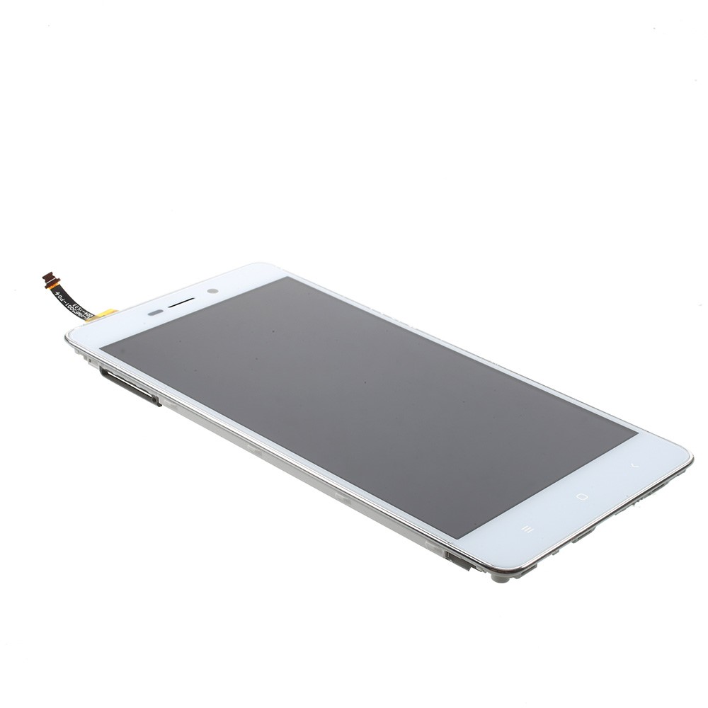OEM LCD Screen and Digitizer with Assembly Frame Replacement for Xiaomi Redmi 3s - White-3