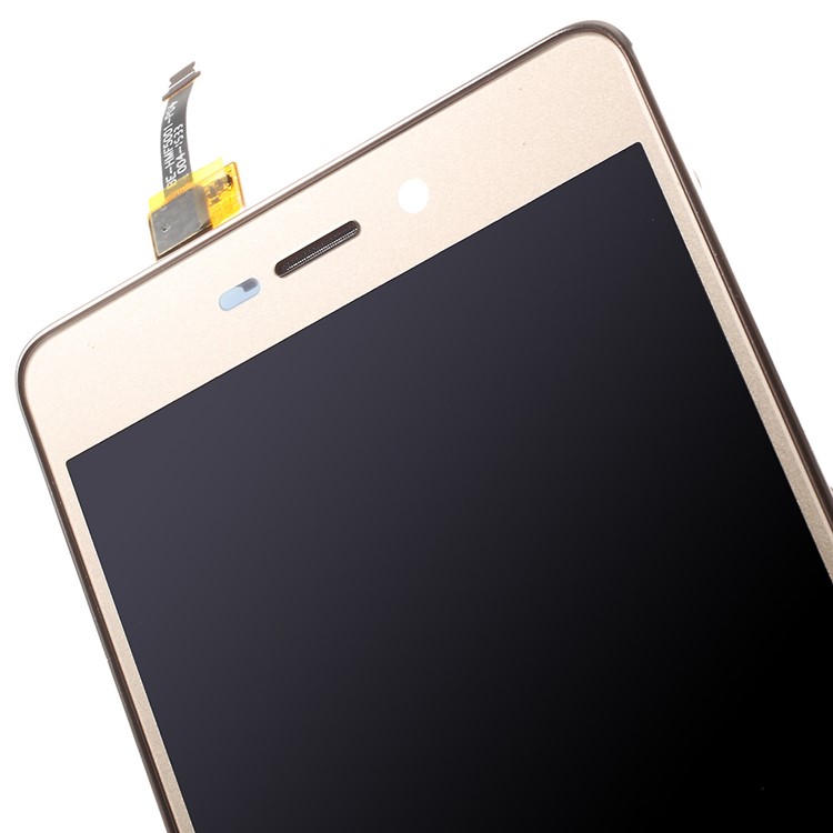 Montagem de Tela e Digitalizador LCD + Quadro Para Xiaomi Redmi 3s - Cor de Ouro-5