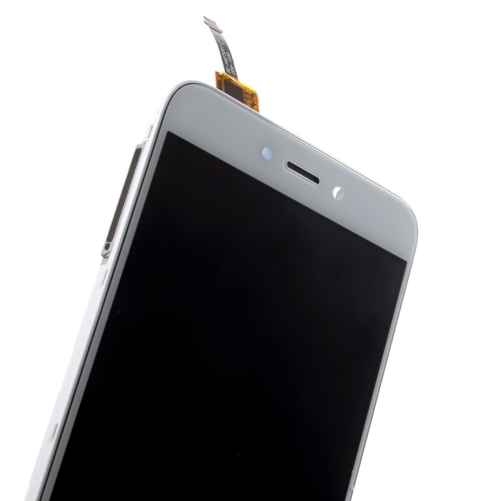 LCD Screen and Digitizer (OEM) with Assembly Frame (Non-OEM) for Xiaomi Redmi 4X - White-5