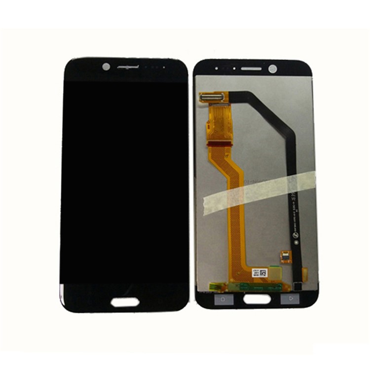 Pièce de rechange d'écran LCD et d'assemblage de numériseur OEM pour HTC 10 evo - Noir-1