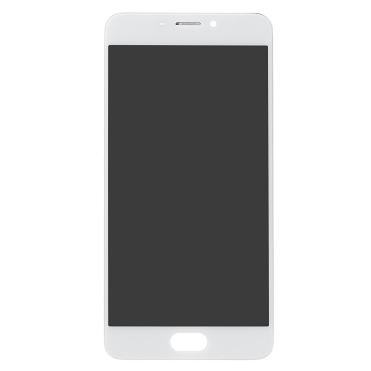 OEM LCD Screen and Digitizer Assembly + Frame for Meizu M5 Note - White-1