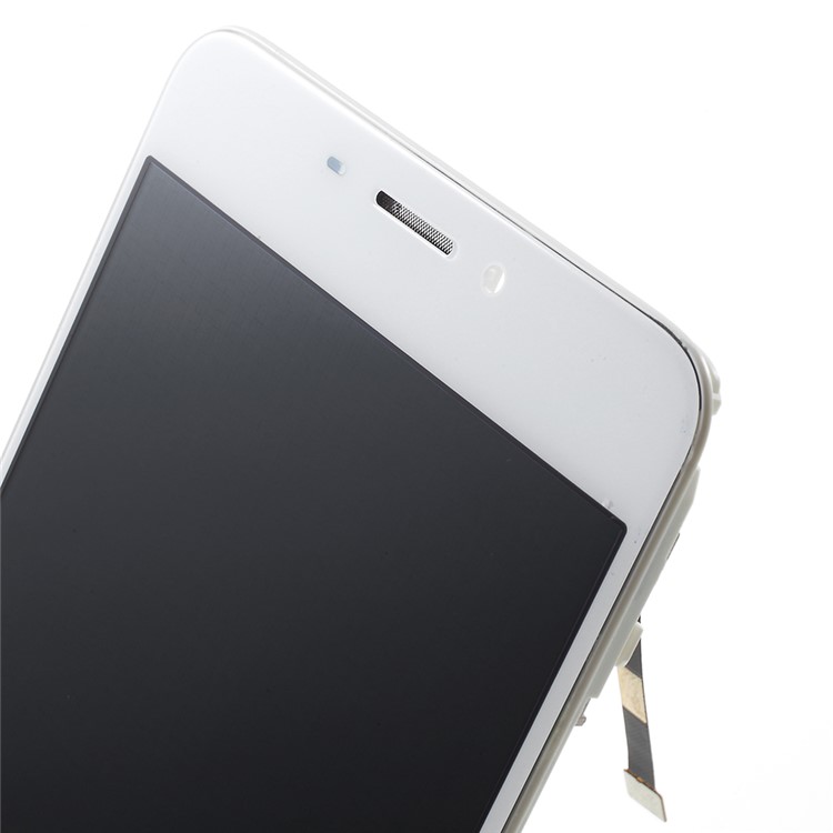 OEM LCD Screen and Digitizer Assembly + Frame for Meizu M5 Note - White-7