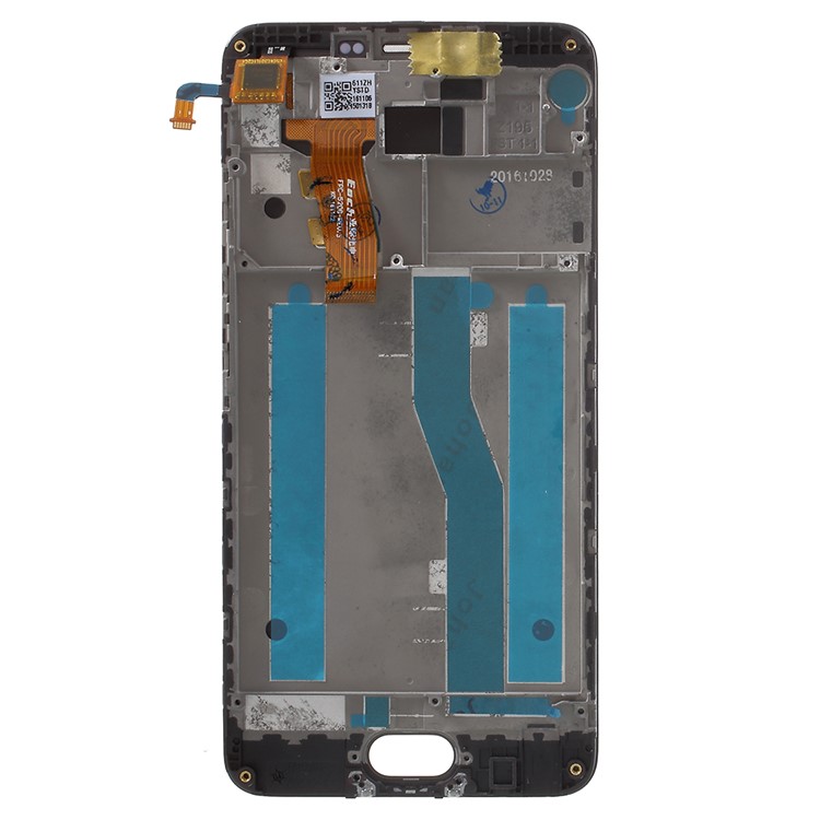 OEM LCD Screen and Digitizer Assembly + Frame for Meizu m5-2