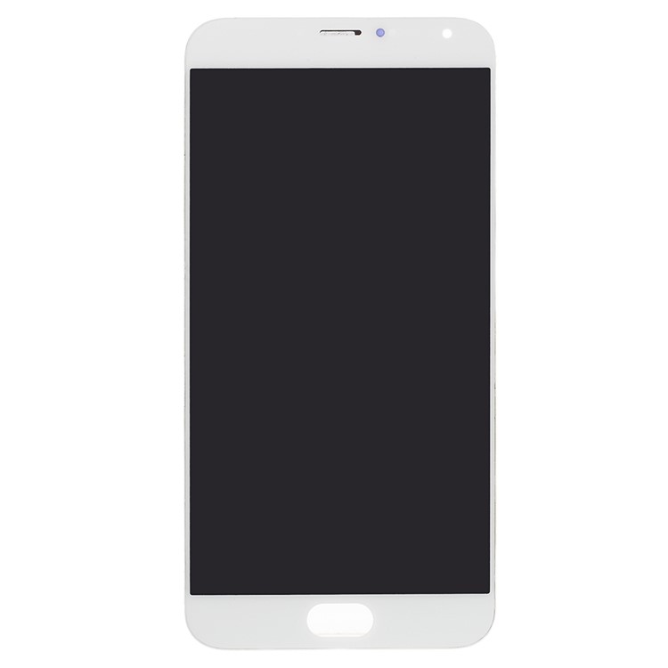 OEM LCD Screen and Digitizer Assembly + Frame Replacement for Meizu MX5 - White-1