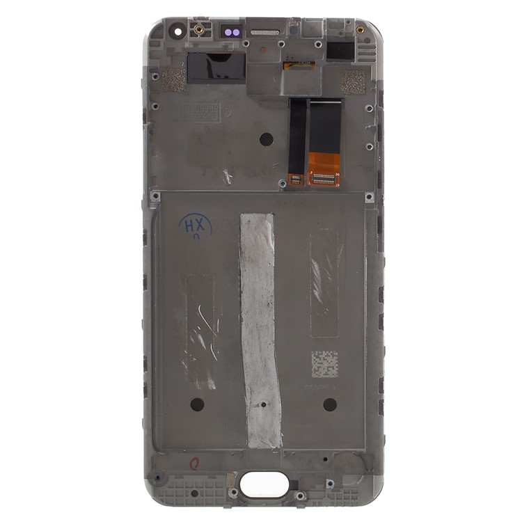 OEM LCD Screen and Digitizer Assembly + Frame Part Replacement for Meizu M2 Note - Black-2