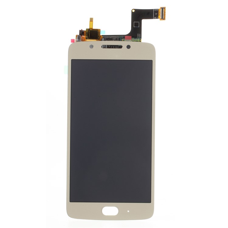 OEM LCD Screen and Digitizer Assembly Replacement Part for Motorola Moto G5 - Gold Color-1
