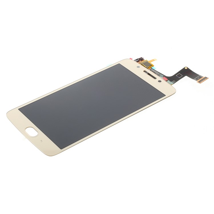 OEM LCD Screen and Digitizer Assembly Replacement Part for Motorola Moto G5 - Gold Color-3
