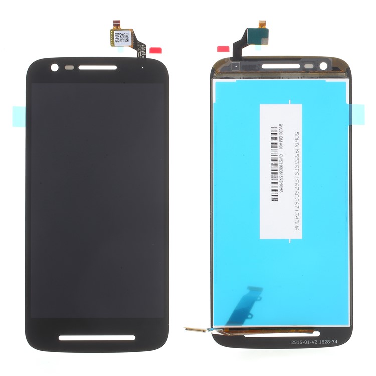 OEM LCD Screen and Digitizer Assembly Part Replacement for Motorola Moto E3 - Black-1