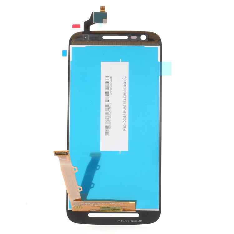 LCD Screen and Digitizer Assembly Replacement (OEM) for Motorola Moto E3 - White-2