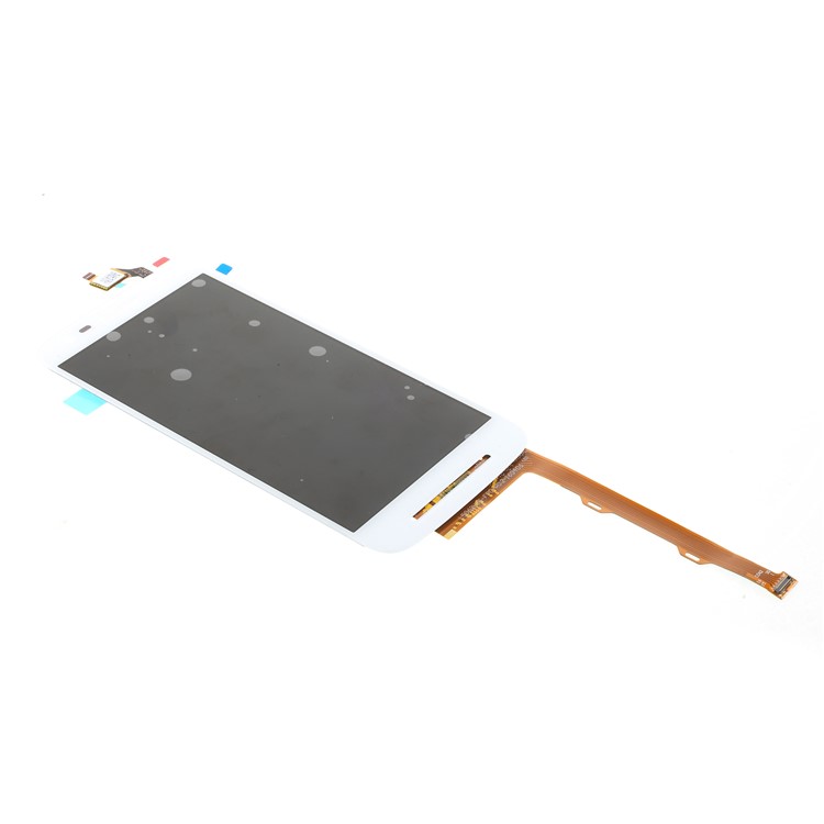 LCD Screen and Digitizer Assembly Replacement (OEM) for Motorola Moto E3 - White-3