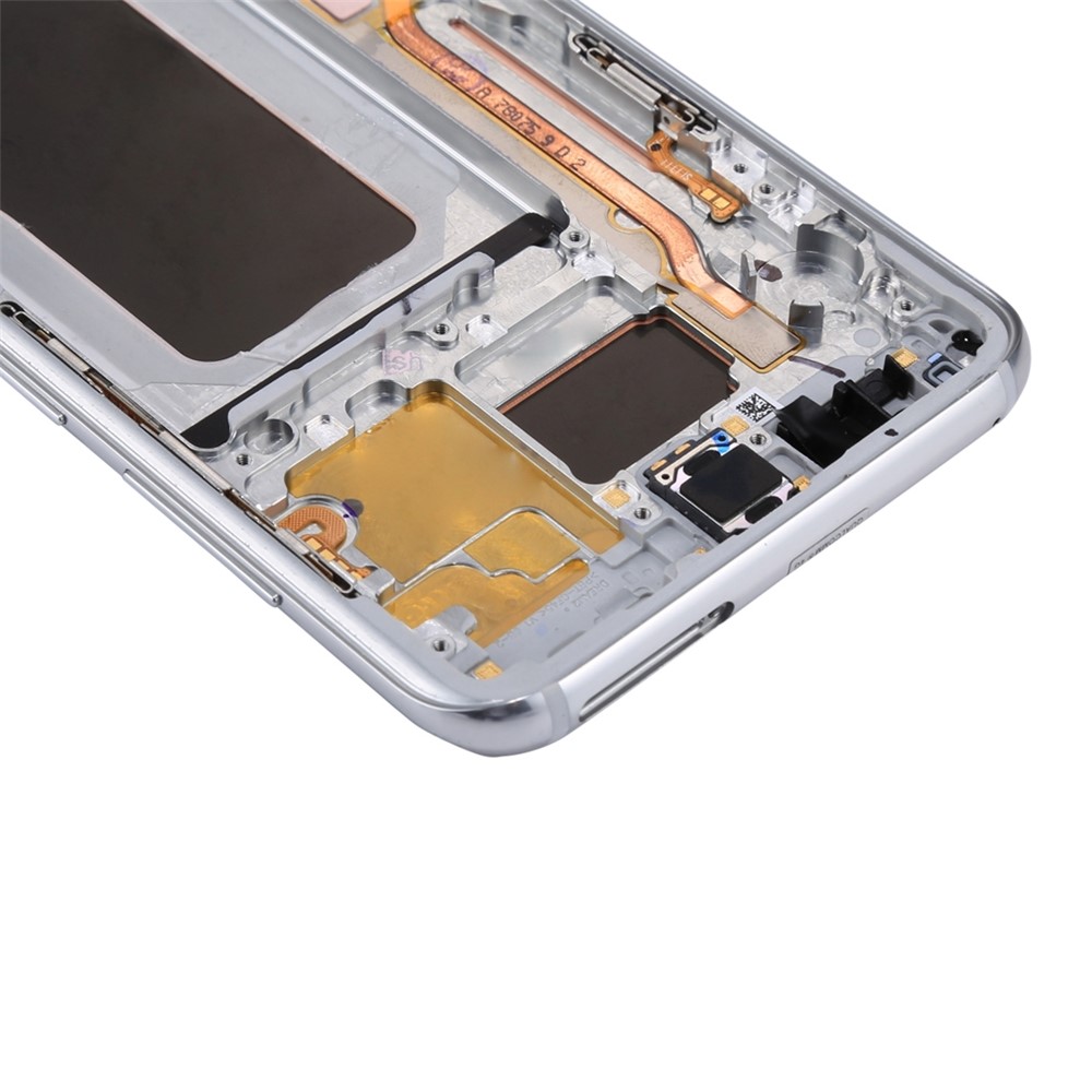 OEM Screen and Digitizer Assembly + Frame + Small Parts for Samsung Galaxy S8 Plus G955 - Orchid Gray-5