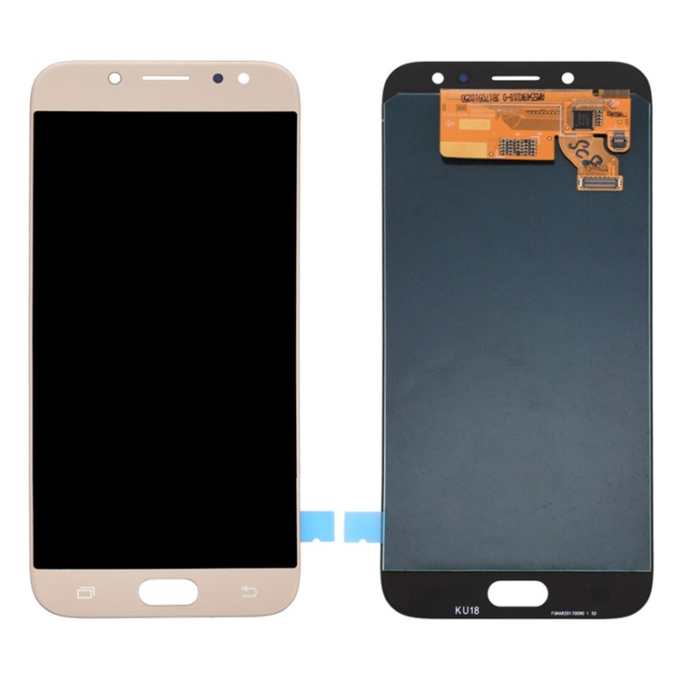 For Samsung Galaxy J7 (2017) J730 OEM Replacement LCD Screen and Digitizer Assembly (No Adhesive Sticker) - Gold Color-1