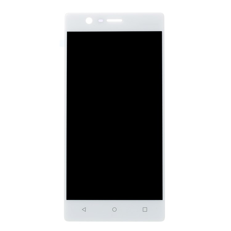 OEM LCD Screen and Digitizer Assembly Part for Nokia 3 - White-1